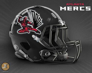 Cascos de NFL con la inspiración de Marvel y Stan Lee