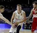 Resumen del Madrid-Milán, Euroliga 2017: Doncic se sale en la tercera del Madrid en Euroliga