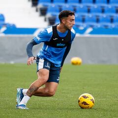 Naim y Josema, en una lenta rampa de salida del Leganés