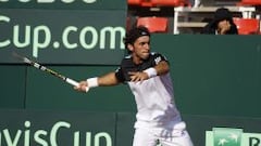 Gonzalo Lama no pudo superar el debut en Uruguay