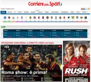 Portadas de la prensa extranjera