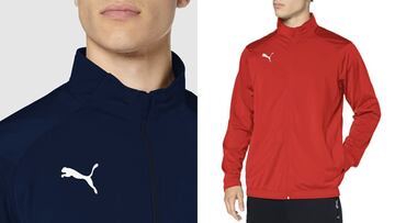 Esta chaqueta de Puma, disponible en seis colores, es tu mejor aliada para hacer deporte