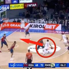 Otra más para el repertorio de Campazzo: ojo a su asistencia