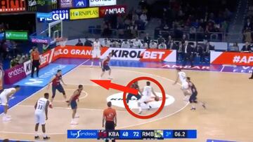 Otra más para el repertorio de Campazzo: ojo a su asistencia