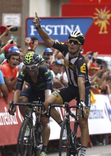 El ciclista italiano Kristian Sbaragli se ha proclamado el vencedor de la decima etapa de la Vuelta Ciclista a España.