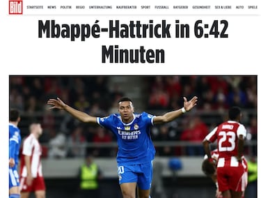 La prensa mundial se rinde a Mbappé: “Una hazaña monstruosa”