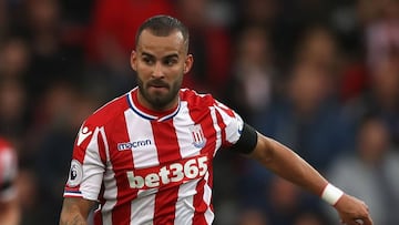 Jes&eacute;, en una imagen de archivo con el Stoke City.