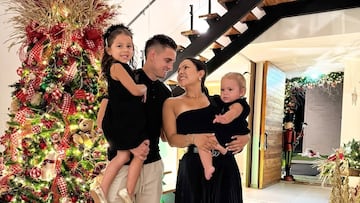 Así es la familia de Anita Caicedo y Rafael Santos Borré