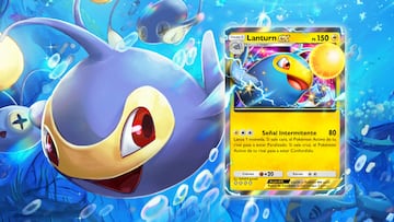 pokemon tcg pocket expansion set a4 saber marino y celeste mejores cartas chinchou lanturn ex