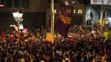 Según los internautas, esta imagen del domingo por la noche se repetirá dos veces más antes del verano.