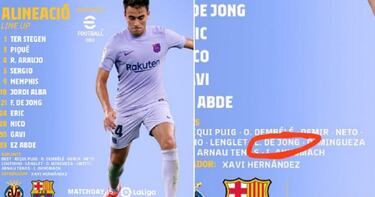 El Bar?a 'se olvida' de Luuk de Jong ?en la convocatoria del partido!