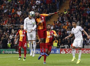 Sergio Ramos and Christian Luyindama.