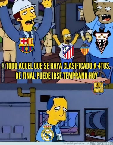 Los pitos en el Bernabéu y la derrota del Barça, protagonistas de los memes de la jornada