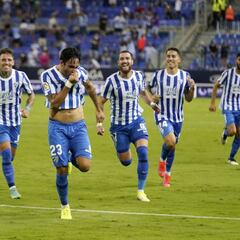Un gol de Escassi da los tres puntos a un excelente Málaga