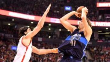 Dirk Nowitzki, a sólo 10 puntos de superar a Shaquille O'Neal