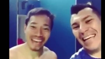 El inolvidable trolleo de Medel a su ex compañero Nagatomo