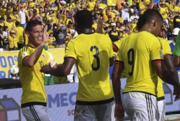 James, sinónimo de gol y alegría en El Metropolitano