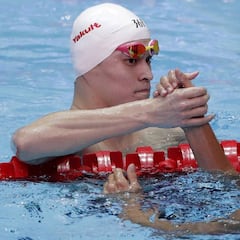 Los finalistas de los 800 libre, en apenas dos segundos