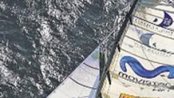 <b>POTENCIA. </b>El Movistar igualó en velocidad al ABN Amro 1.