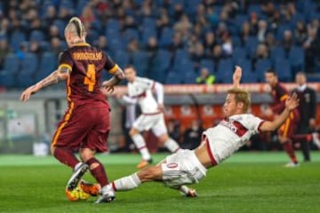 Carlos Bacca se destacó en el juego del Milan.