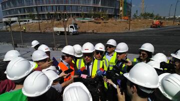 El Comité Organizador de los Juegos Mediterráneos de Tarragona 2018 visitó las obras de las instalaciones.
