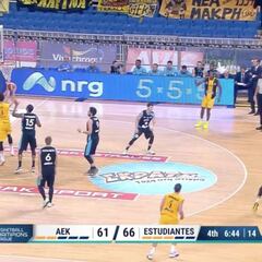 El Movistar Estudiantes debuta en Europa con una victoria