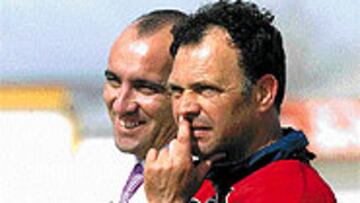 <B>NOMBRES DEL CAMBIO</B>. Monchi y Caparrós fueron experimentos con un gran rendimiento.