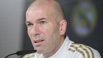 31/01/20 RUEDA DE PRENSA DE ZIDANE REAL MADRID