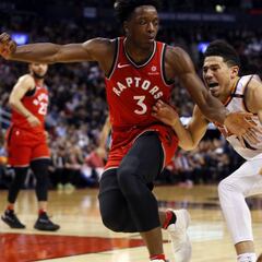 Toronto acelera y saltan alarmas en Phoenix: Booker, lesionado