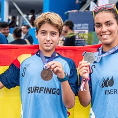 Brillante 5º puesto de España en el Mundial Junior de surf