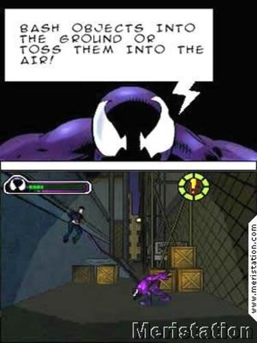 Ultimate Spider-Man fotografiado en Nintendo DS