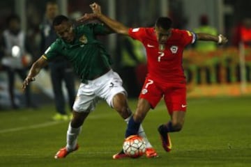 Chile vs. Bolivia en imágenes