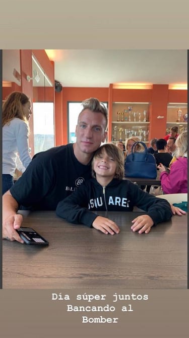 Maxi López se reencontró con sus hijos: "Que nada ni nadie rompa esto que tenemos"