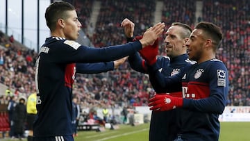 James Rodr&iacute;guez es clave en el Bayern, que se enfrenta en Copa de Alemania al Paderborn.