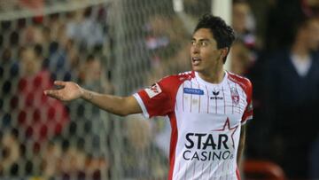 Mouscron de Govea rescata empate en el último minuto