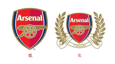 El motivo por el que el ca?車n del escudo del Arsenal pas車 de apuntar a occidente a hacerlo a oriente