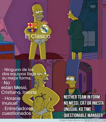 El Clásico: the best memes from Barcelona vs Real Madrid