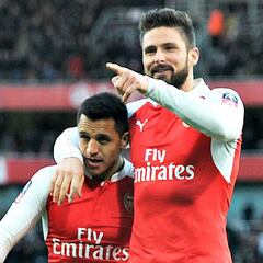 Giroud: "Necesitamos a Alexis Sánchez enfocado en Arsenal"