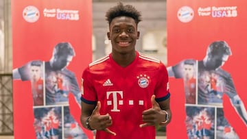 El Bayern se anticipa al Madrid y firma a Alphonso Davies