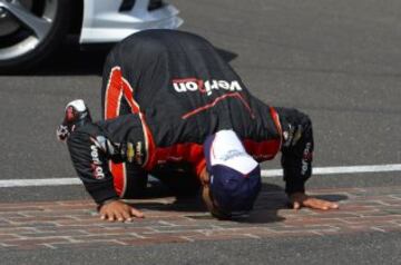 Montoya ganó por segunda vez las 500 Millas. La primera fue en 2000.