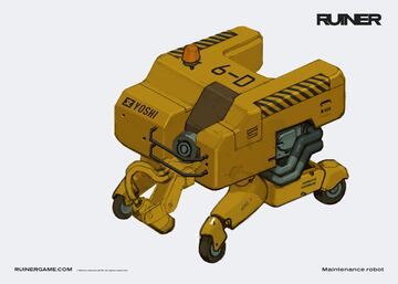 Ilustración - Ruiner (PC)