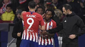 Kalinic y Gelson Martins.