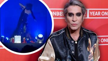 Mario Vaquerizo, ingresado en el hospital tras una caída