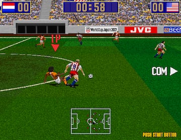 virtua striker 1994 arcade recreativas sega