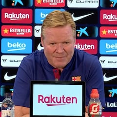 Koeman: "Son muy positivas las declaraciones de Messi"
