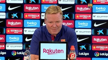 Koeman: "Son muy positivas las declaraciones de Messi"