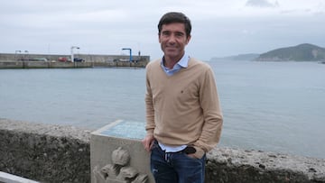 Marcelino, en el puerto de Tazones.