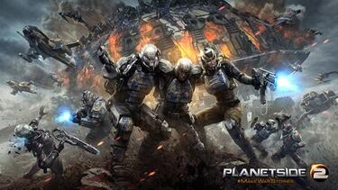 Planetside 2 lleva sus batallas espaciales gratuitas a PS4 en junio