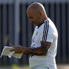 La difícil misión de Sampaoli