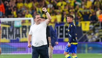 19/05/23 PARTIDO PRIMERA DIVISION CADIZ - VALLADOLID CELEBRACION DEL CADIZ SERGIO GONZALEZ